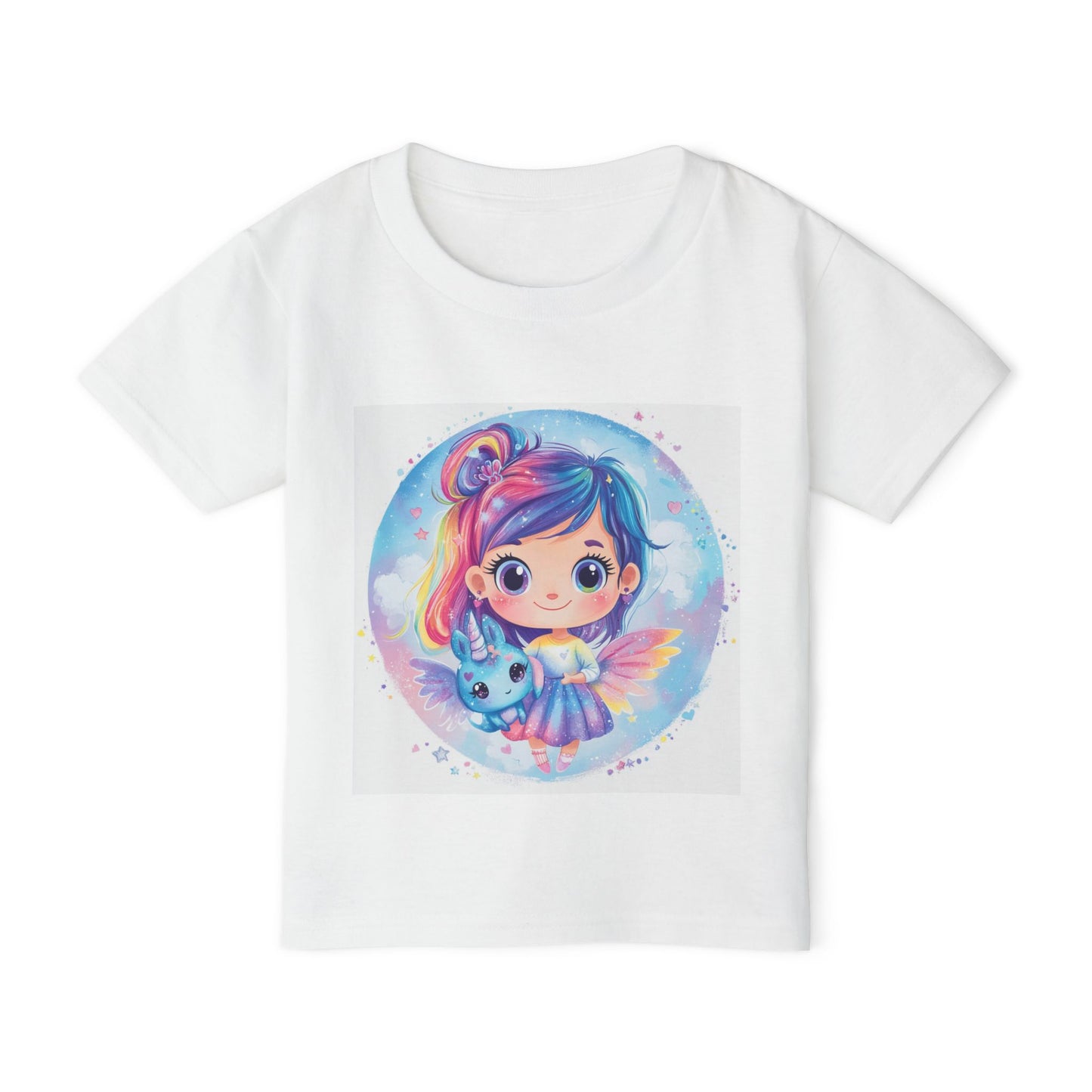 Magical Fairy Toddler T-Shirt with Cute Unicorn Design