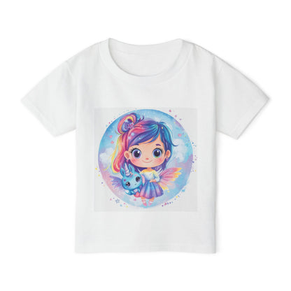Magical Fairy Toddler T-Shirt with Cute Unicorn Design